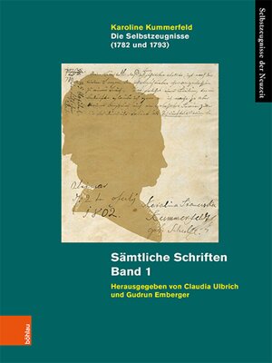 cover image of Die Selbstzeugnisse (1782 und 1793): Sämtliche Schriften, Band 1